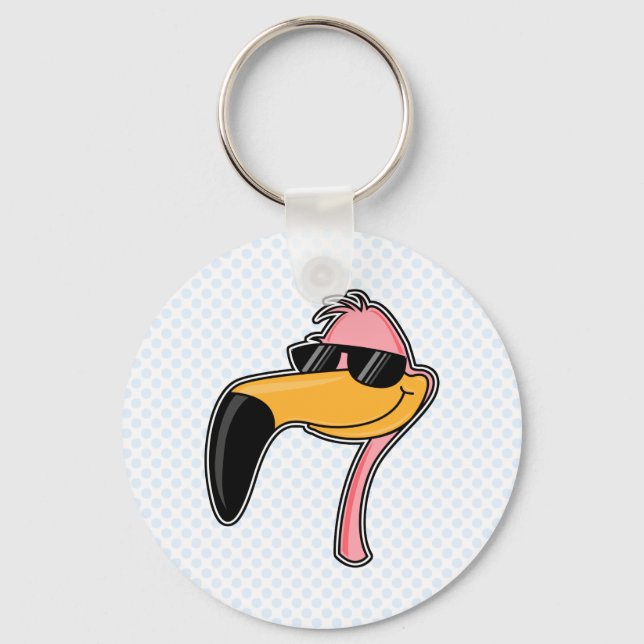 Fender Flamingo Keychain (Front)