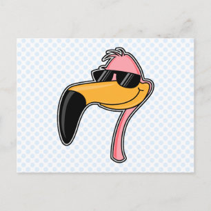Fender Flamingo Postcard