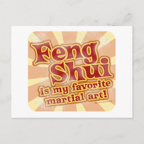 Feng Shui 2 Postcard