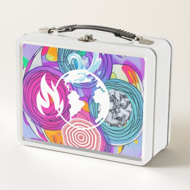 Feng Shui Metal Lunch Box (Front)