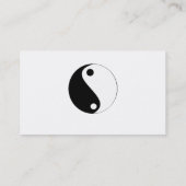 Feng Shui (version 1) - business card template (Back)
