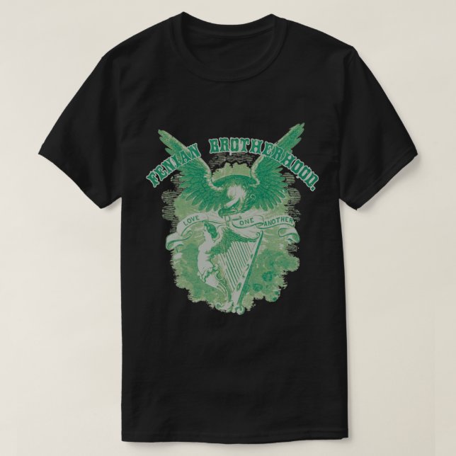Fenian Brotherhood - Love One Another - Ireland -  T-Shirt (Design Front)