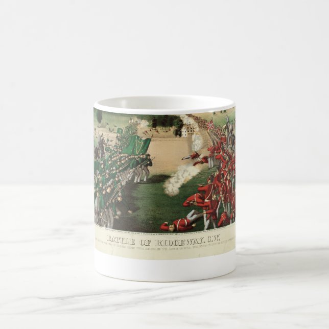 Fenian Raids Battle of Ridgeway Limestone Ridge Coffee Mug (Center)