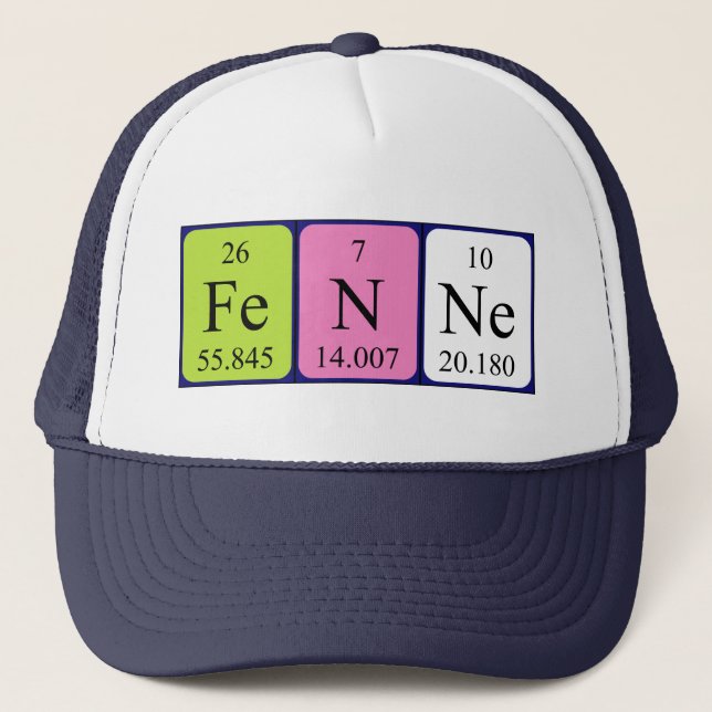 Fenne periodic table name hat (Front)