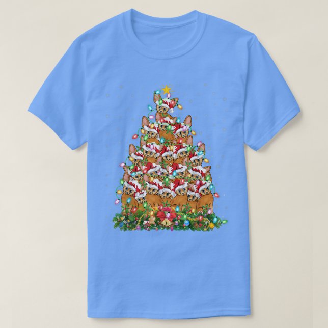 Fennec Fo Lover Matching Santa Fennec Fo Christmas T-Shirt (Design Front)