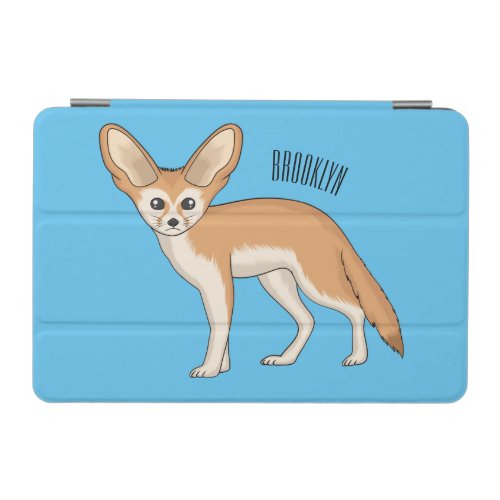 Fennec fox cartoon illustration  iPad mini cover