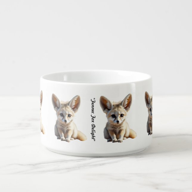 "Fennec Fox Delight" Bowl (Center)