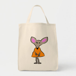 Fennec Fox Grocery Tote Bag