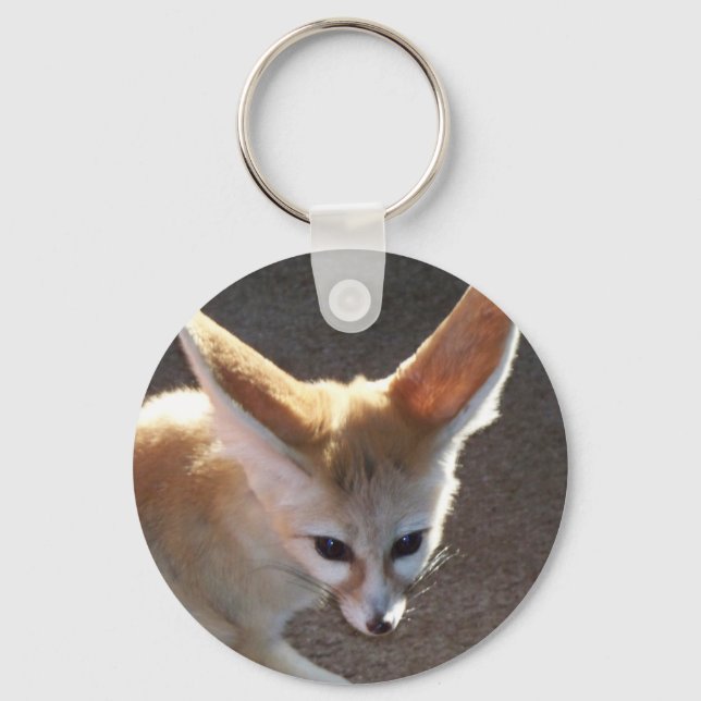 Fennec Fox Keychain (Front)