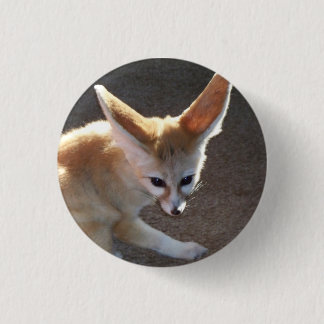 Fennec Fox Pinback Button