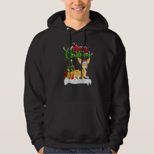 Fennec Fox  Xmas Decorations Santa Fennec Fox Chri Hoodie