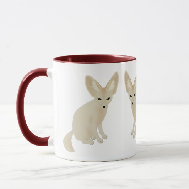 Fennec Foxes Mug (Left)
