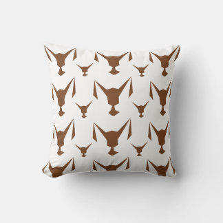 Fennec Throw Pillow