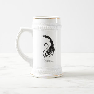 Fenrir Fenris is free dog viking norse mythology Beer Stein