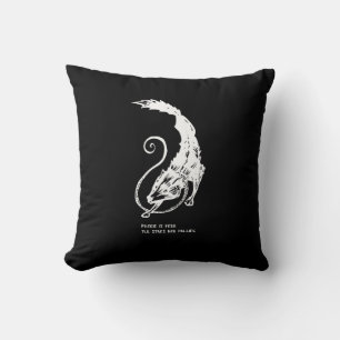 Fenrir Fenris is free dog viking norse mythology Throw Pillow