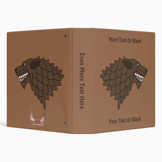 Fenrir/Fenriswolf 3 Ring Binder (Background)