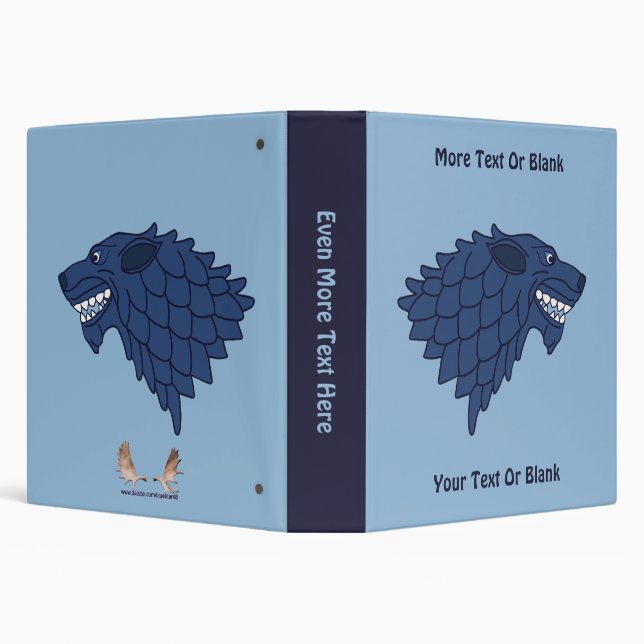Fenrir/Fenriswolf 3 Ring Binder (Background)