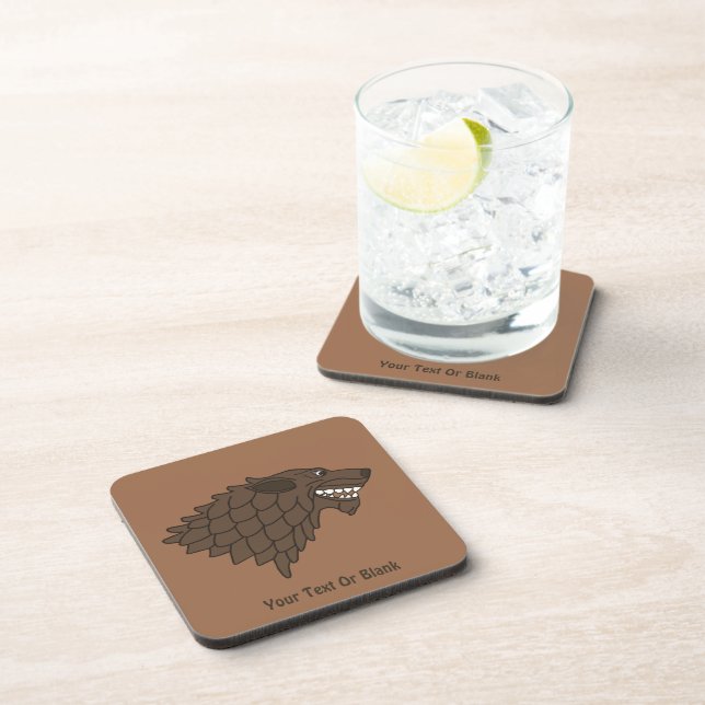 Fenrir/Fenriswolf Beverage Coaster (Right Side)
