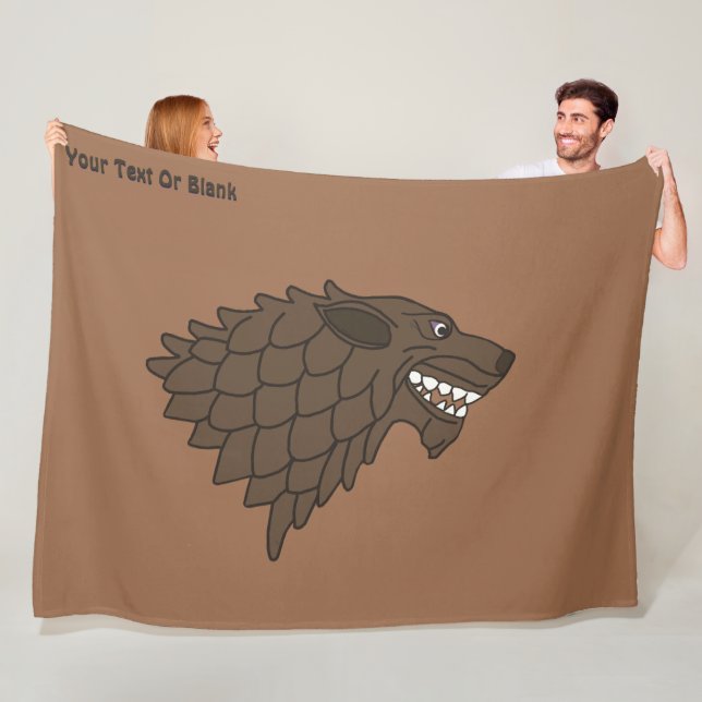 Fenrir/Fenriswolf Fleece Blanket (In Situ)