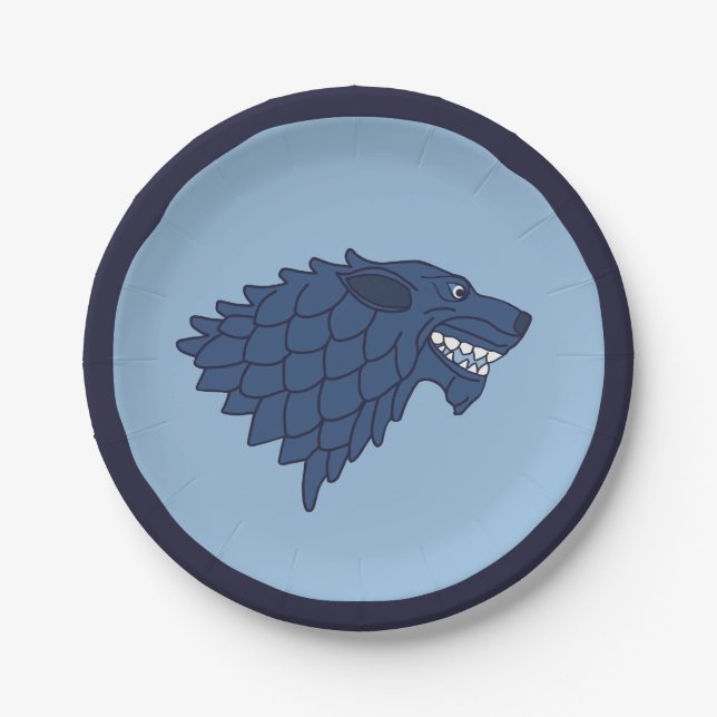 Fenrir/Fenriswolf Paper Plates (Front)
