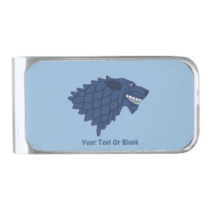 Fenrir/Fenriswolf Silver Finish Money Clip