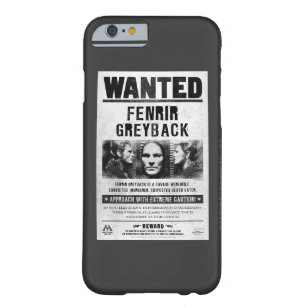 Fenrir Greyback Wanted Poster Binder