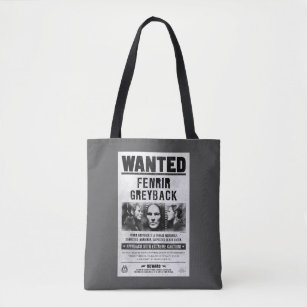 Fenrir Greyback Wanted Poster Binder