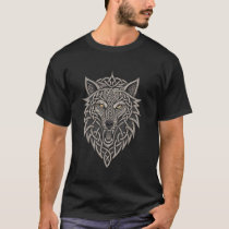 Fenrir Wolf u2013 Norse Knotwork