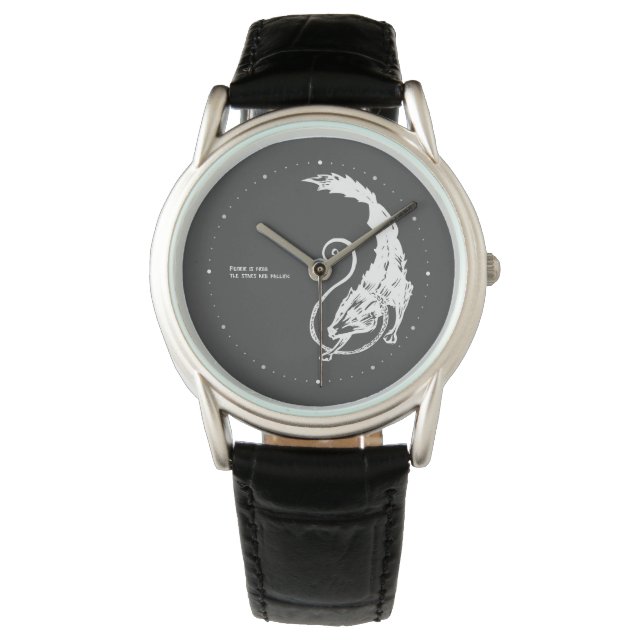 Fenris is free dog viking norse mythology grunge watch (Front)