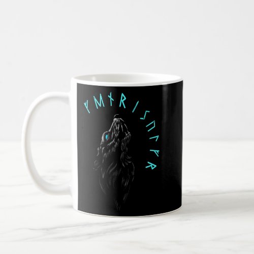 Fenriswolf Nordic Viking Warrior Ragnark  Coffee Mug