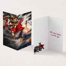 Fensalir's Door: Yuletide Kindness Greetings Cards