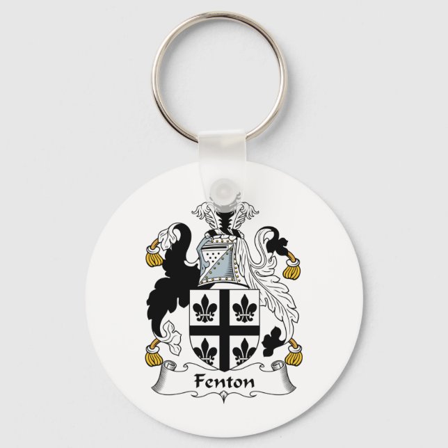 Fenton Family Crest Keychain (Front)