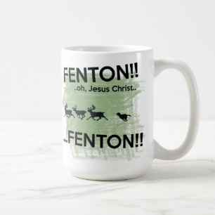 Fenton - Jesus Christ!! Fenton dog mug