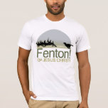 Fenton! The Dog Chasing Deer In Richmond Park T-shirt at Zazzle
