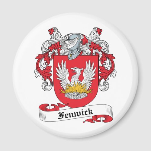 Fenwick Family Crest Magnet