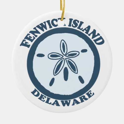 Fenwick Island Ceramic Ornament