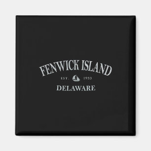 Fenwick Island Delaware _ Fenwick Island De Sailbo Magnet