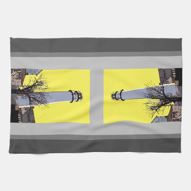 FENWICK ISLAND LIGHTHOUSE KITCHEN TOWEL (Horizontal)