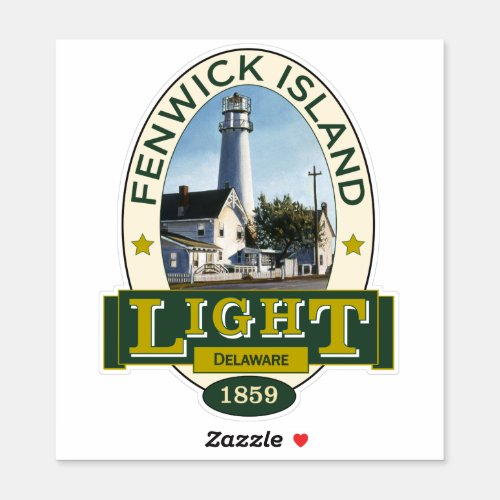 Fenwick Island Lighthouse Sticker