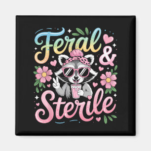 Feral and sterile hysterectomy recovery magnet