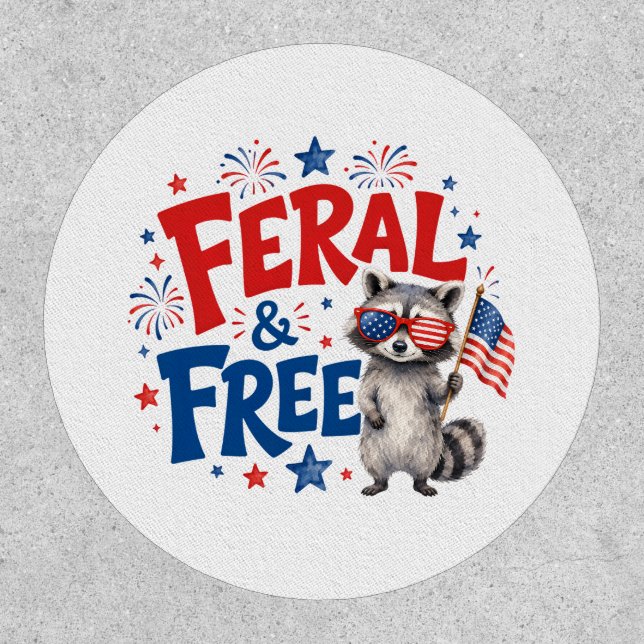 Feral & Free Patch (Front)