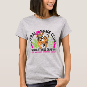 Feral Moms Club - Light Colored T-shirt Tri-Blend