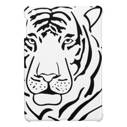 Feral Tiger Drawing iPad Mini Cases