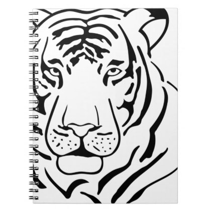Feral Tiger Drawing Notebook