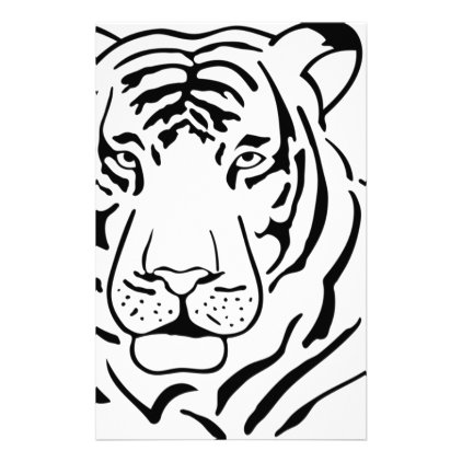 Feral Tiger Drawing Stationery