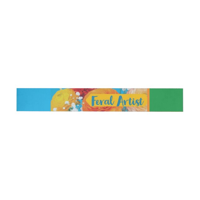Feralartist Wrap Around Address Label (Individual)