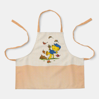 Ferald Amongst The Autumn Leaves Apron