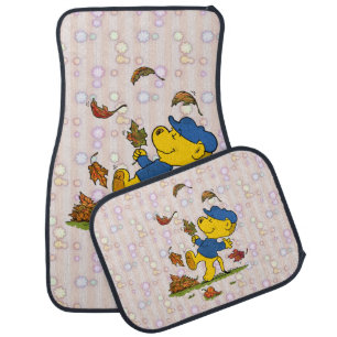 Ferald Amongst The Autumn Leaves Car Floor Mat