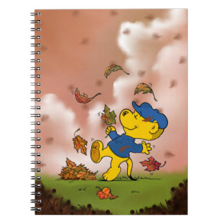 Ferald Amongst The Autumn Leaves Notebook