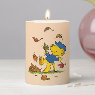 Ferald Amongst The Autumn Leaves Pillar Candle